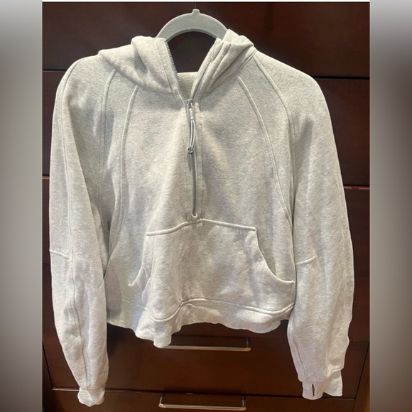 SOLD ON MERCARI! Lululemon Scuba Oversized Half Zip Hoodie - Picture 4 of 5
